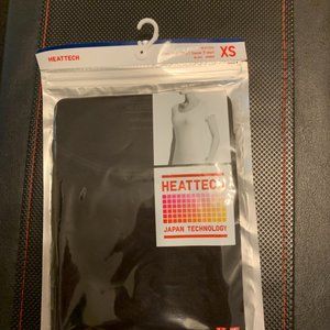 NWT Uniqlo Heattech short sleeve tee, black, XS